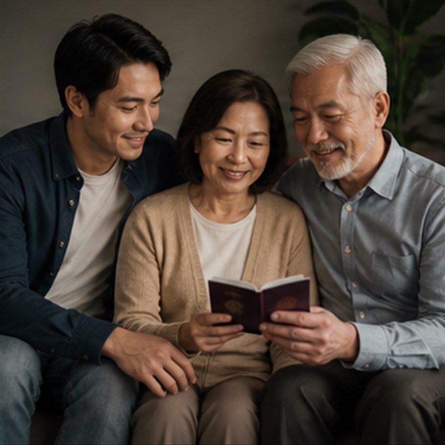Parent visas illustration